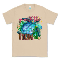 Mushroom go with the flow Classic Tee - AdoDesignShop
