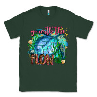 Sports Green go with the flow Classic Tee - AdoDesignShop