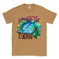 Toasted Coconut go with the flow Classic Tee - AdoDesignShop
