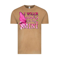 Vintage Camel I Wear Pink For My Mini with Butterfly Vintage Tee - texasbilliewilder