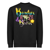 Black beaches booze and besties tbw Heavyweight Sweatshirt - texasbilliewilder