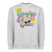 Heather Grey beaches booze and besties tbw Heavyweight Sweatshirt - texasbilliewilder