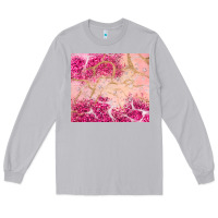 Moon Dust pink glitter Long Sleeve Tee - JahusDesignShop
