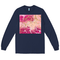 Navy pink glitter Long Sleeve Tee - JahusDesignShop