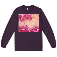 Plum pink glitter Long Sleeve Tee - JahusDesignShop