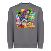 Storm beach gnome Heavyweight Sweatshirt - texasbilliewilder