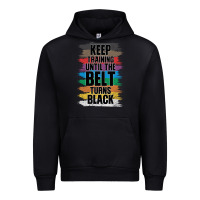 Black Black Belt Martial Art Training Karate TaeKwonDo Urban Hoodie - Bettercallsaul