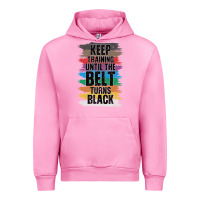 Fuchsia Pink Black Belt Martial Art Training Karate TaeKwonDo Urban Hoodie - Bettercallsaul