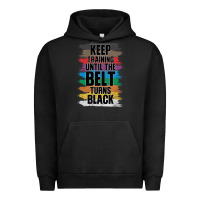 Pigment Black Black Belt Martial Art Training Karate TaeKwonDo Urban Hoodie - Bettercallsaul