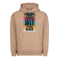 Pigment Burro Black Belt Martial Art Training Karate TaeKwonDo Urban Hoodie - Bettercallsaul