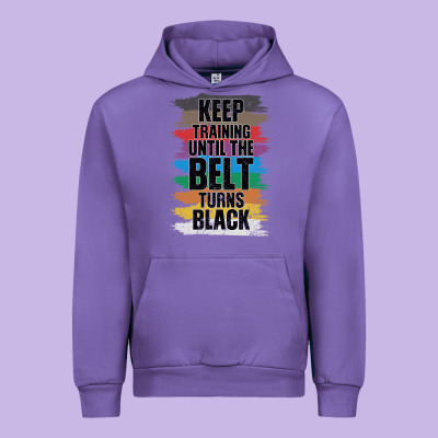 Black Belt Martial Art Training Karate Taekwondo Urban Hoodie Designed By Bettercallsaul
