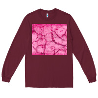 Burgundy pink glitter Long Sleeve Tee - JahusDesignShop