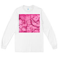White pink glitter Long Sleeve Tee - JahusDesignShop
