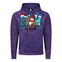 Cloud Purple up to snow good Vintage Hoodie - Zillion Design Studio
