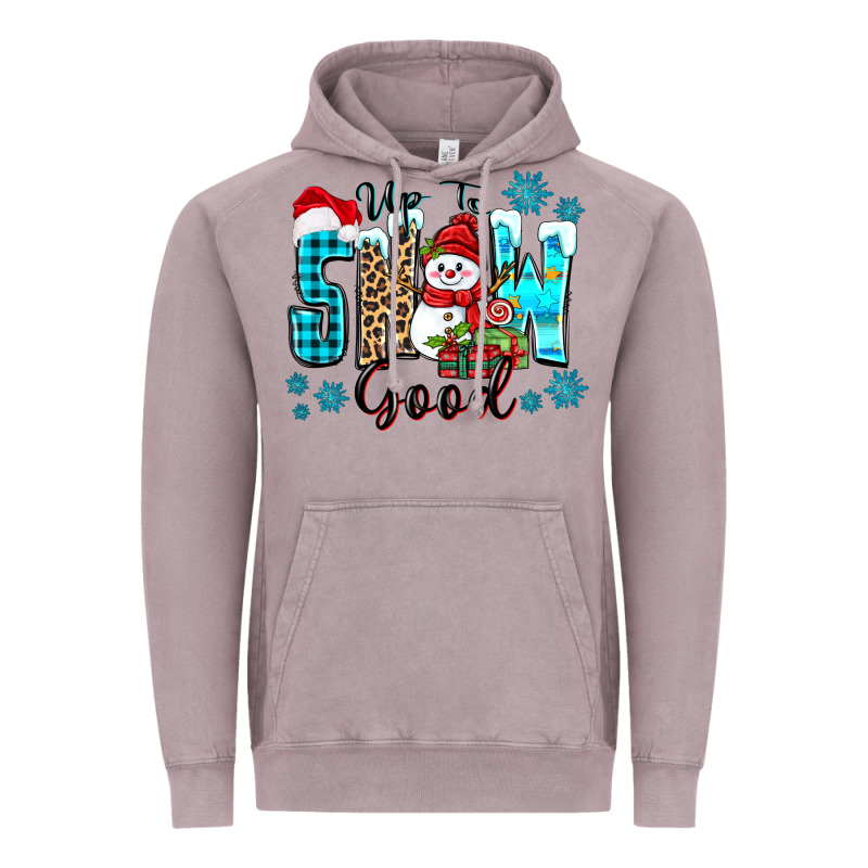 Up To Snow Good Vintage Hoodie by Zillion Design Studio | Teevron