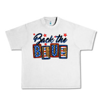 Lunar Rock Back the blue Urban Heavy Tee - Neo Western