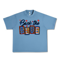 Pebble Blue Back the blue Urban Heavy Tee - Neo Western