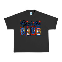 Pigment Black Back the blue Urban Heavy Tee - Neo Western