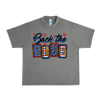 Tornado Back the blue Urban Heavy Tee - Neo Western