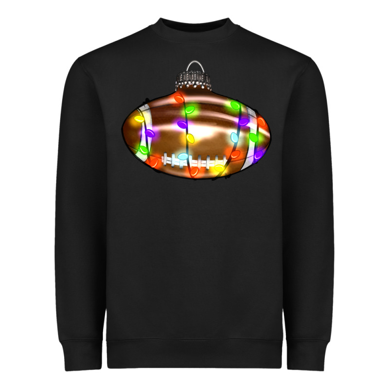 Christmas Football Heavyweight Sweatshirt by RanaPortraitStore | Teevron
