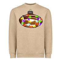 Mushroom Christmas football Heavyweight Sweatshirt - RanaPortraitStore