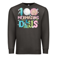 Smoke 100 mermazing days Premium Sweatshirt - MaliasSmallBusiness