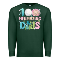 Sports Green 100 mermazing days Premium Sweatshirt - MaliasSmallBusiness