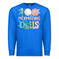 True Royal 100 mermazing days Premium Sweatshirt - MaliasSmallBusiness