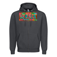 Smoke mama tie dye license plate template Zipper Hoodie - Artiststas