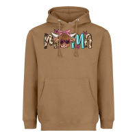 Toasted Coconut mama cow Heavyweight Hoodie - MaliasSmallBusiness