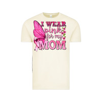 Vintage Arctic I Wear Pink For My Mom with Butterfly Vintage Tee - texasbilliewilder