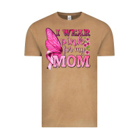 Vintage Camel I Wear Pink For My Mom with Butterfly Vintage Tee - texasbilliewilder