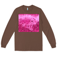 Chestnut pink glitter Long Sleeve Tee - JahusDesignShop