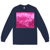Navy pink glitter Long Sleeve Tee - JahusDesignShop