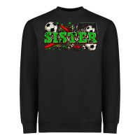 Black sister soccer Heavyweight Sweatshirt - Zillion Design Studio