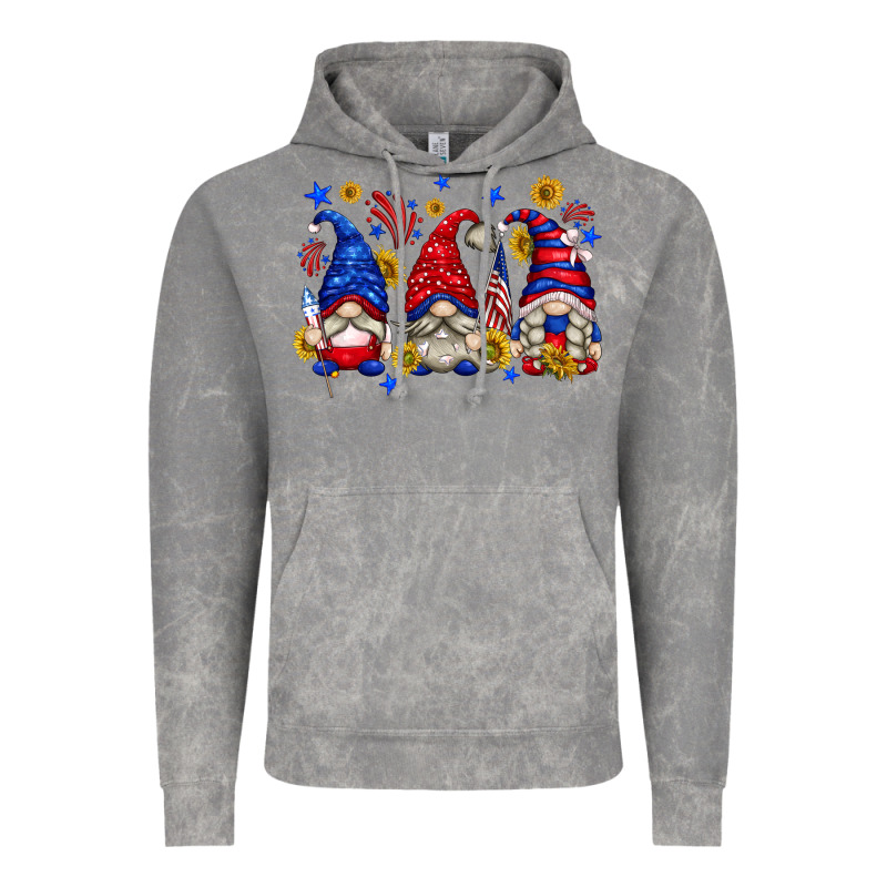 American Gnomes With Sunflowers Vintage Hoodie by texasbilliewilder | Teevron