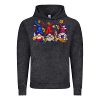 Vintage Black American gnomes with sunflowers Vintage Hoodie - texasbilliewilder
