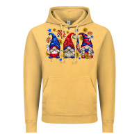 Vintage Mustard American gnomes with sunflowers Vintage Hoodie - texasbilliewilder