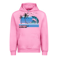 Fuchsia Pink California The Perfect Wave Urban Hoodie - Bettercallsaul