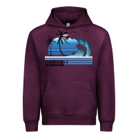 Mauve Wine California The Perfect Wave Urban Hoodie - Bettercallsaul