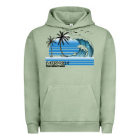 Pigment Oil Green California The Perfect Wave Urban Hoodie - Bettercallsaul