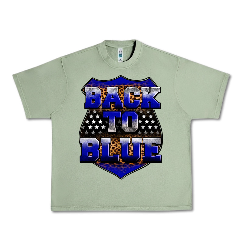 Back The Blue Urban Heavy Tee by Neo Western | Teevron
