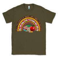 Army Green back to school rainbow Classic Tee - AdoDesignShop
