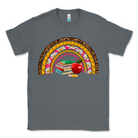 Charcoal Heather back to school rainbow Classic Tee - AdoDesignShop