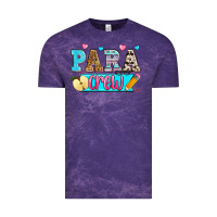 Cloud Purple para crew Vintage Tee - Zillion Design Studio