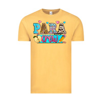 Vintage Mustard para crew Vintage Tee - Zillion Design Studio