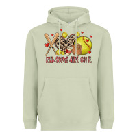 Matcha rub some dirt on it softball Heavyweight Hoodie - MaliasSmallBusiness