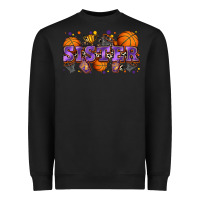 Black sister basketball Heavyweight Sweatshirt - Zillion Design Studio
