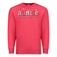 Cardinal auntie like a mom only cooler Premium Sweatshirt - MaliasSmallBusiness