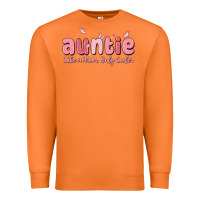 Carrot auntie like a mom only cooler Premium Sweatshirt - MaliasSmallBusiness
